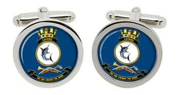 HMAS Cairns Royal Australian Navy Cufflinks in Box