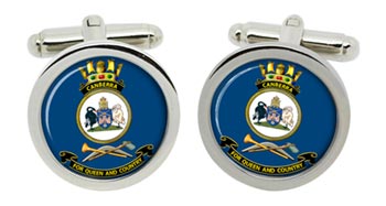 HMAS Canberra Royal Australian Navy Cufflinks in Box