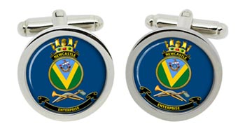 HMAS Newcastle Royal Australian Navy Cufflinks in Box