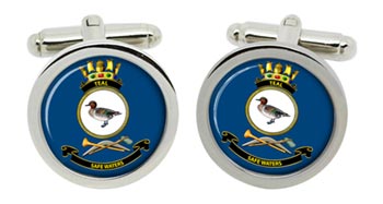 HMAS Teal Royal Australian Navy Cufflinks in Box