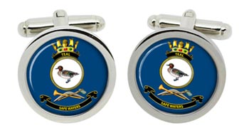 HMAS Teal Royal Australian Navy Cufflinks in Box