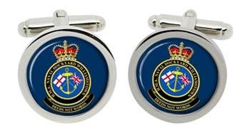 HMAS Williamstow Royal Australian Navy Cufflinks in Box