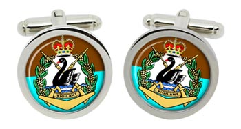 Royal Western Australia Regiment (Australian Army) Cufflinks in Box