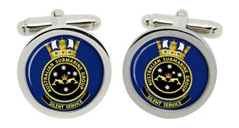 Submarines Group RAN Royal Australian Navy Cufflinks in Box