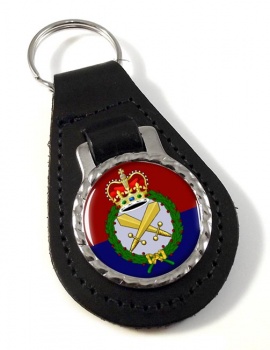 Royal Australian Corps of Military Police Leather Key Fob