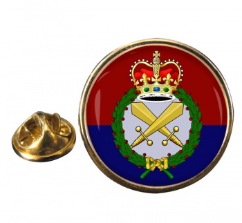 Royal Australian Corps of Military Police Round Pin Badge