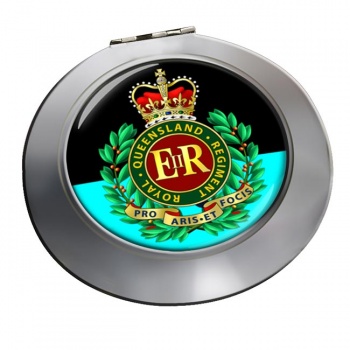 Royal Queensland Regiment (Australian Army) Chrome Mirror