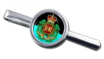 Royal Queensland Regiment (Australian Army) Round Tie Clip