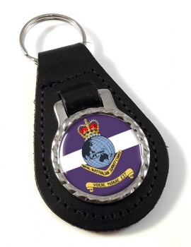 Royal Australian Survey Corps Leather Key Fob
