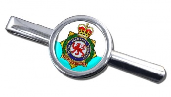 Royal Tasmania Regiment (Australian Army) Round Tie Clip