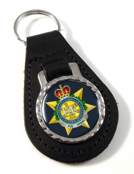 Royal Australian Corps of Transport Leather Key Fob