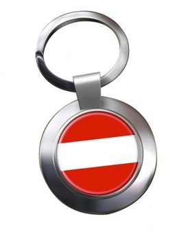 Flagge Osterreichs (Austria) Metal Key Ring
