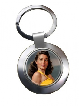 Ava Gardner Chrome Key Ring