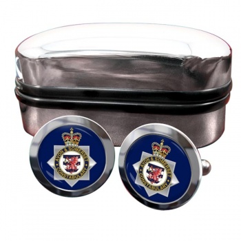 Avon and Somerset Constabulary Round Cufflinks