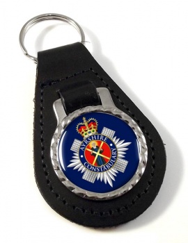 Ayrshire Constabulary Leather Key Fob