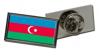 Azerbaijan Azrbaycan bayragı Flag Pin Badge