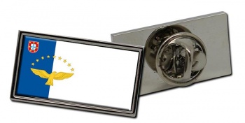 Azores Açores (Portugal) Flag Pin Badge