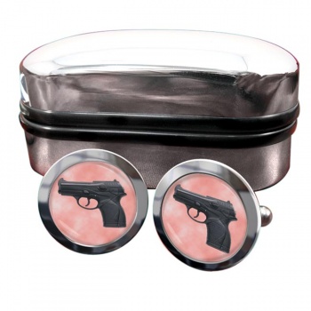 Beretta 9000 Round Cufflinks