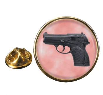 Beretta 9000 Round Pin Badge