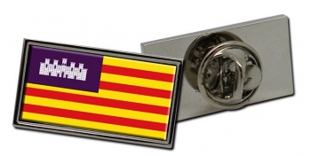 Balearic Islands Illes Balears (Spain) Flag Pin Badge