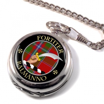 Balmanno Scottish Clan Pocket Watch