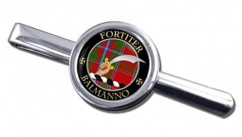 Balmanno Scottish Clan Round Tie Clip