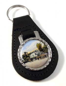 The Bull and Bush Hotel Hampstead Leather Key Fob