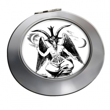 Baphomet Chrome Mirror