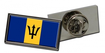 Barbados Flag Pin Badge