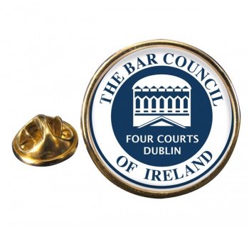 Bar Council of Ireland Round Pin Badge