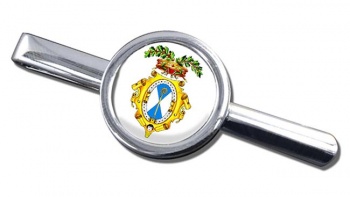 Provincia di Bari (Italy) Round Tie Clip