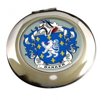 Barker Coat of Arms Chrome Mirror