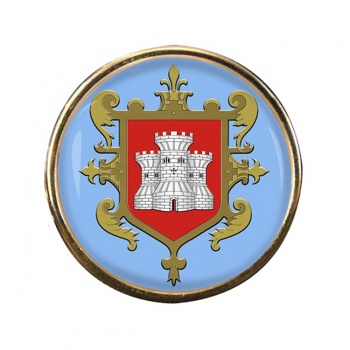Barnstaple (England) Round Pin Badge