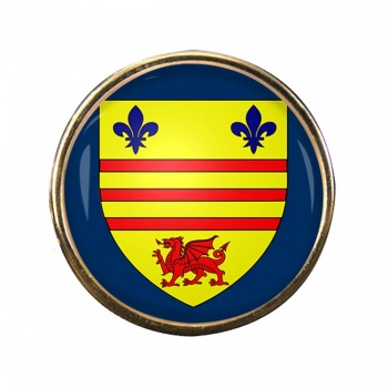 Barry Round Pin Badge