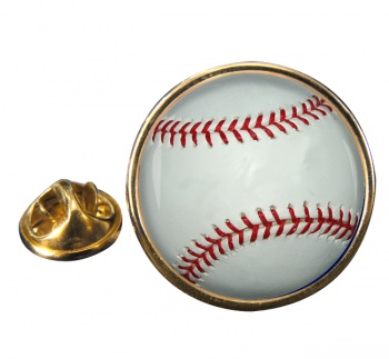 Baseball Ball Round Pin Badge