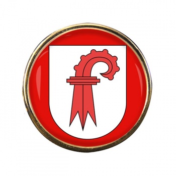 Basel-Landschaft (Switzerland) Round Pin Badge