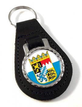 Bayern Bavaria (Germany) Leather Key Fob