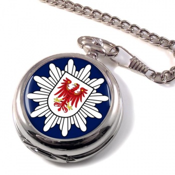 Polizei Brandenburg Pocket Watch