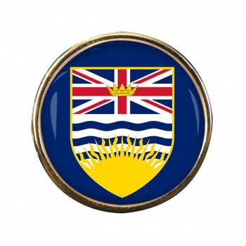 British Columbia (Canada) Round Pin Badge