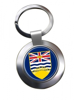 British Columbia (Canada) Metal Key Ring