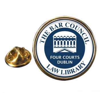 Bar Council Law Library Round Pin Badge