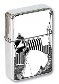 Smither's cover by Aubrey Beardsley Flip Top Lighter