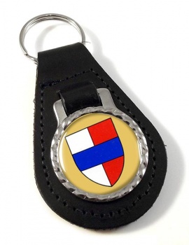 Bedford (England) Leather Key Fob