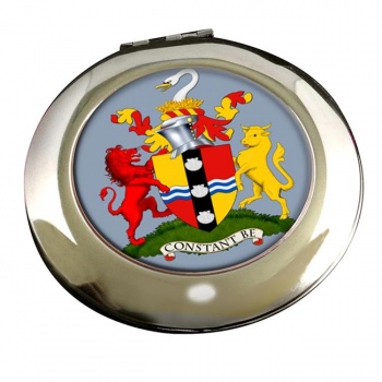 Bedfordshire (England) Round Mirror