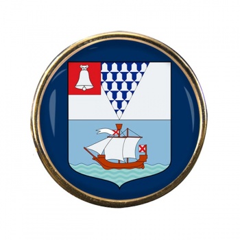 Belfast (UK) Round Pin Badge