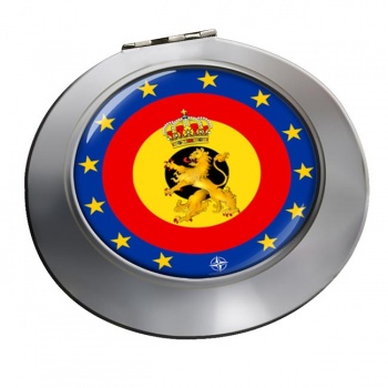 Belgium Army Chrome Mirror