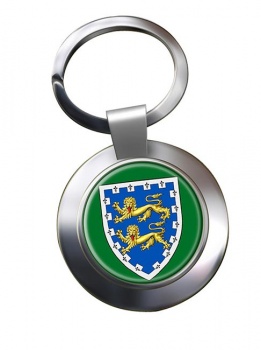 Berkshire (England) Metal Key Ring