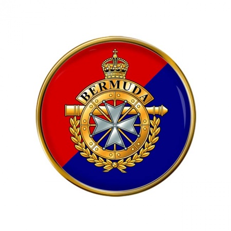 Royal Bermuda Regiment (RBR), British Army CR Pin Badge