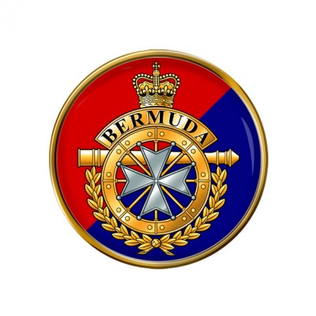Royal Bermuda Regiment (RBR), British Army ER Pin Badge