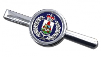 Bermuda Police Round Tie Clip